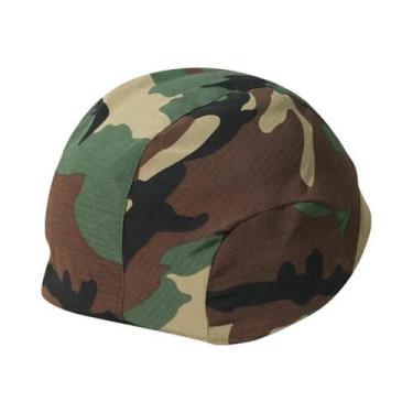 Imagem de Capa De Capacete Tático Verde Diversificada BOOIU ABS À Prova De Balas