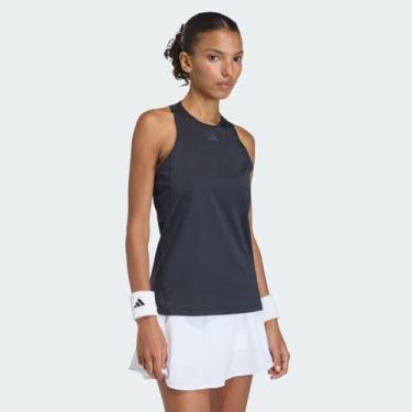 Imagem de Regata Adidas Club Tank Feminina Preta, G