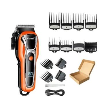 Imagem de Aparador De Cabelo Sem Fio Masculino Kemei PG1990A, Cortador De Cabelo