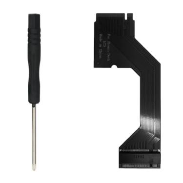 Imagem de suckoo Adaptador SSD M.2 NVMe para Steam Deck, cartão de expansão de disco rígido PCIe 4.0 2230 a 2280 com chave de fenda