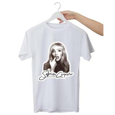 Imagem de Camiseta Sabrina Carpenter - 100% Algodão Unissex - Kyros, Verde, G