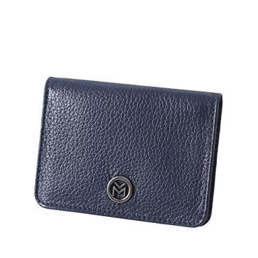 Imagem de Carteira Couro Mariart 554C (Azul-Marinho)