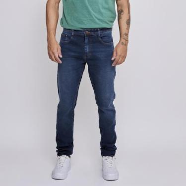 Imagem de Calça Jeans Masculina Skinny Otávio - Doct, 40, Indigo escuro