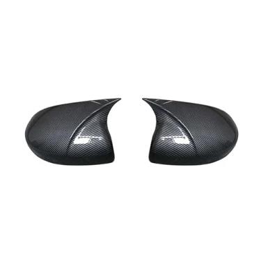 Imagem de Compatível com Honda Shuttle Fit Jazz GK5 2014 2015 2016 2017 2018 2019 2020 Tampa externa do espelho retrovisor lateral da porta da asa do carro(High profile carbon)
