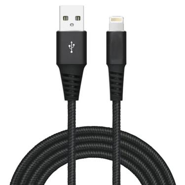 Imagem de Cabo USB+ Iphone 1 Metro 2,4A Carga Rápida Cel Tablet Note