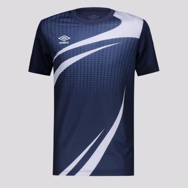 Imagem de Camisa Umbro Match Juvenil Marinho-Masculino