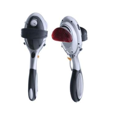 Imagem de Massageador Rainoah Green 127V  Alívio Muscular + pomada, Prata, 110V