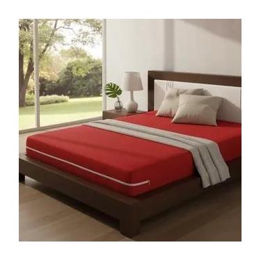 Imagem de Capa De Colchão Solteiro - Malha Gel Com Zíper - BELCAPAS, Vermelho