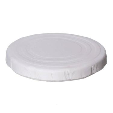 Imagem de Caixa de Papelão Redonda para Pizza com 25cm Branca com 25 Unidades AAZ