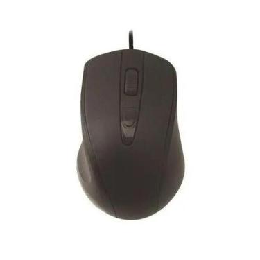 Imagem de Mouse Optico USB Preto C/ Cabo - Sancomercio