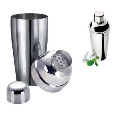 Imagem de Coqueteleira Em Inox 500ml Reforçada Bar Drinks Caipirinhas - Hercules