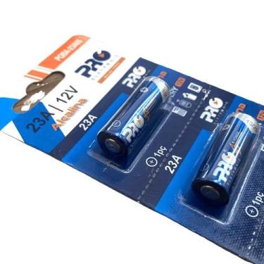 Imagem de Bateria Alcalina 23A 12V Proeletronic  Blister com 5 Unidades Modelo-P