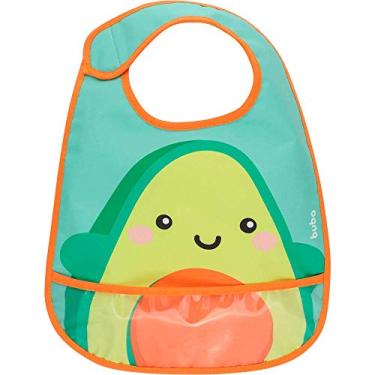 Imagem de BUBA Babador Com Bolso Frutti Avocado, Multicolorido