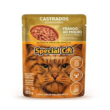 Imagem de KIT 30 Ração Special Cat Sache Gatos Castrados Frango 85g