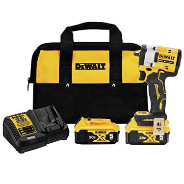 Imagem de DEWALT DCF923P2 ATOMIC 20V MAX* Chave de impacto sem fio com kit de bigorna de anel de porco