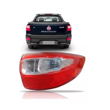 Imagem de Lanterna Traseira Strada 2014 2015 2016 Até 2020 Tyc