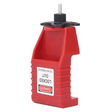 Imagem de Dispositivo de bloqueio de disjuntor BORDSTRACT 2.11in, bloqueio de caixa de disjuntor de liga de alumínio PA para tipo botão interruptor de proteção do motor