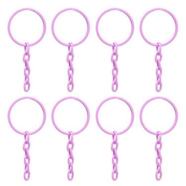 Imagem de Argola com Corrente 23mm Rosa Bebê - 100 Unidades - RA