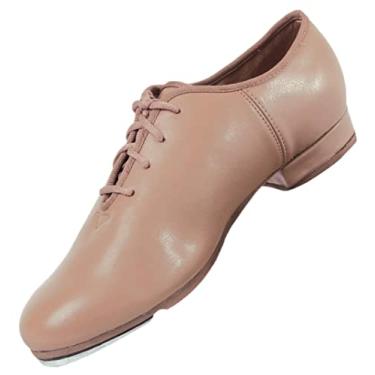 Imagem de SANSHA Tênis masculino de sapateado Oxford Design Ta99lco T-World Sapatilha, Bronzeado, 41