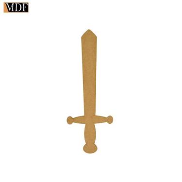 Imagem de Kit 15 Espada para Lembrancinha ou Decoração 40cm Mdf Madeira - ATACAD
