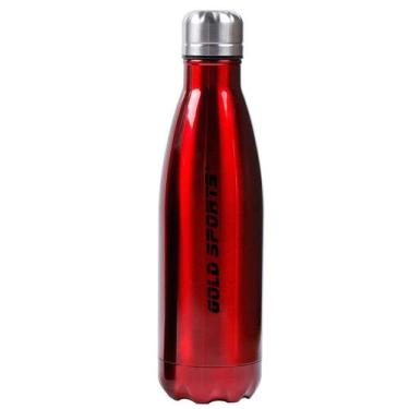 Imagem de Garrafa Alumínio 500ml Gold Sports, Vermelho, Unissex, Único