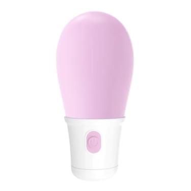Imagem de Massageador Wand Recarregável Com 7 Modos De Vibração Discreto para Relaxamento e Prazer [ROSA]