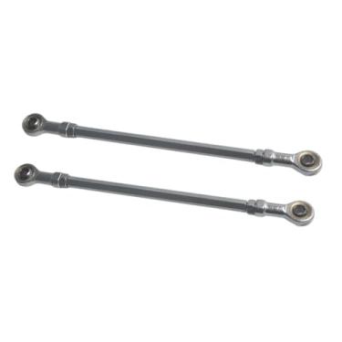 Imagem de 2 peças 220 mm 8 mm furo ajustável eixo de direção haste para 49cc ATV elétrico Go Kart