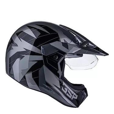 Imagem de Capacete Moto Bieffe 3 Sport Hills Grafite Preto Brilhante (58)