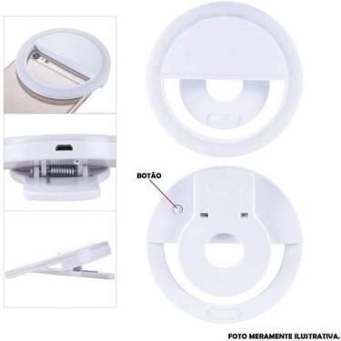 Imagem de Anel de Iluminação para Celular - Ring Light Para Selfie BRANCO - MKB