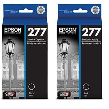 Imagem de Cartucho de tinta Epson T277 Claria Photo HD Photo Black (pacote com 2