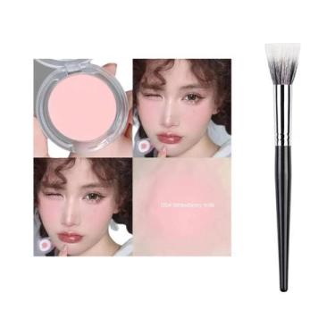 Imagem de Blush Monocromático Fosco À Prova D'água Natural Para Bochecha, Maquia