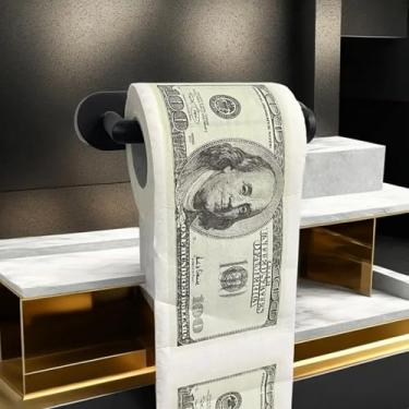 Imagem de 1 rolo de papel higiênico, papel higiênico engraçado, lenço, guardanapo, brincadeira, festa de aniversário, ideia de presente