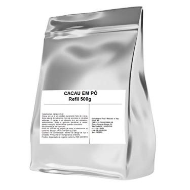 Imagem de Herbalsave Cacau em Pó Natural, 500g, Vegano, Sem Glúten, Sem Lactose, Rico em Fibras e Proteínas, Para Receitas e Bebidas