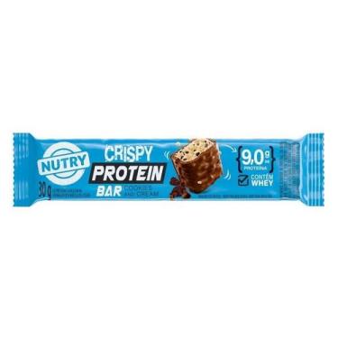 Imagem de Barra de Proteína Nutry Crispy Cookies And Cream 30g