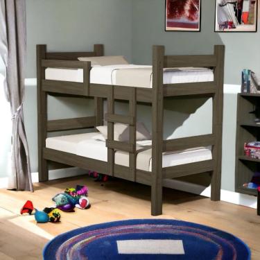 Imagem de Beliche Versátil Letícia Castanho com 02 Colchões Cambel