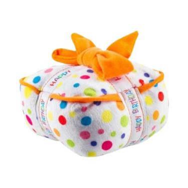 Imagem de Brinquedo De Bolo De Aniversário Para Cães Grandes, Pelúcia Macia Com 