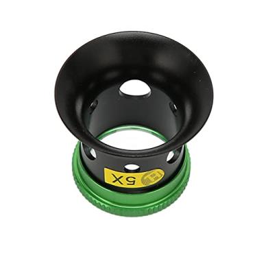 Imagem de KIMISS Lupa Ocular Com Ampliação de 5X Com Lente de Safira e Liga de Alumínio para Joalheiros, Relojoeiros Antigos e Amadores - Design Resistente Ao Desgaste e Transparente