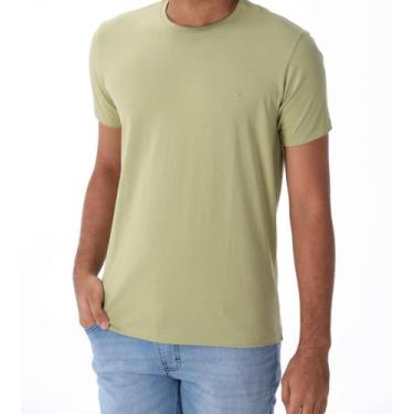 Imagem de Camiseta Básica Ogochi Masculina Lisa Tecido Premium Oficial Camisa, V