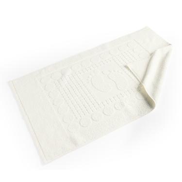 Imagem de Toalha de Piso Wave Gramatura 700g/m² Antiderrapante 01 Peça 100% Algodão - Off White