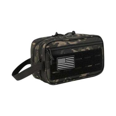 Imagem de Bolsa De Higiene Tática Masculina Para Viagem, Kit Militar Durável Com