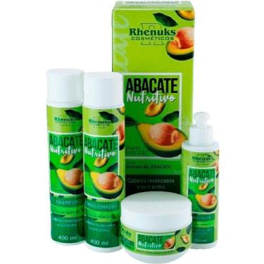 Imagem de Rhenuks Abacate Nutritivo - Kit Super Nutrição e Hidratação (4 Produto