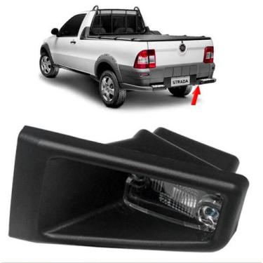 Imagem de Lanterna Luz de Placa sem Soquete lado Direito para carros Fiat Strada