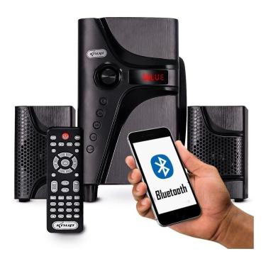 Imagem de Micro System Home Theater Caixa Som Bluetooth Subwoofer Usb