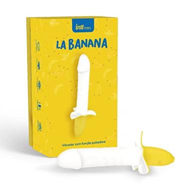 Imagem de Intt La Banana - Vibrador Ponto G Com 8 Modos de Pulsação - 20 X 3,6 Cm