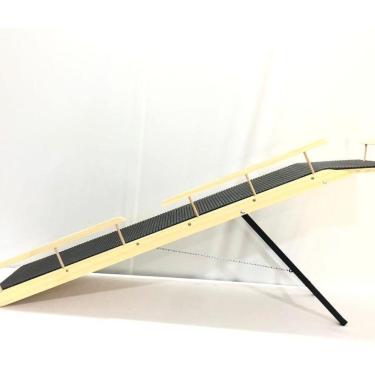 Imagem de Rampa Pet Top Plus Elite 150  Com Patamar E Grades 