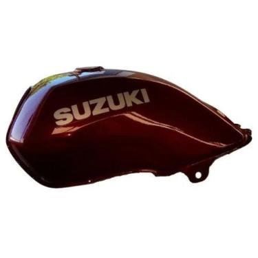 Imagem de Anque Combustível Gs 120 Vermelho Vinho Original Suzuki