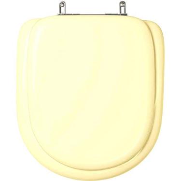 Imagem de Assento Sanitario Almofadado Valentina Marfim (bege Claro) para Vaso Hervy