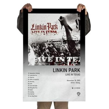 Imagem de Poster Autoadesivo 60x90cm Álbum Spotify Live in Texas, Rock, Nu-metal, Alternative Rock, Electronic, Alternative Metal