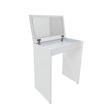 Imagem de Penteadeira Com Espelho Camarim Maquiagem - Kelan, Branco