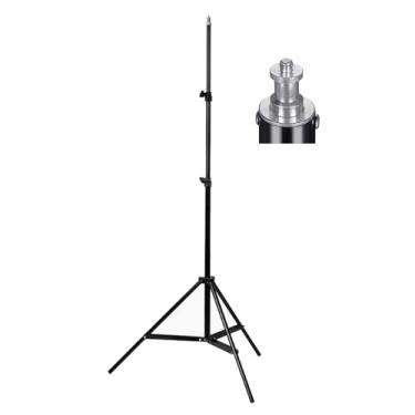 Imagem de Godox SN302 Suporte de luz de estúdio – Tripé ajustável de 180 cm, tripé de iluminação resistente, com parafuso de 1/10.2 cm para luz estroboscópica/webcams/câmeras/softbox